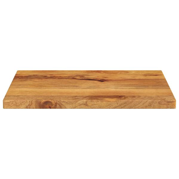 vidaXL Tablero de mesa rectangular madera maciza mango 60x50x3,8 cm