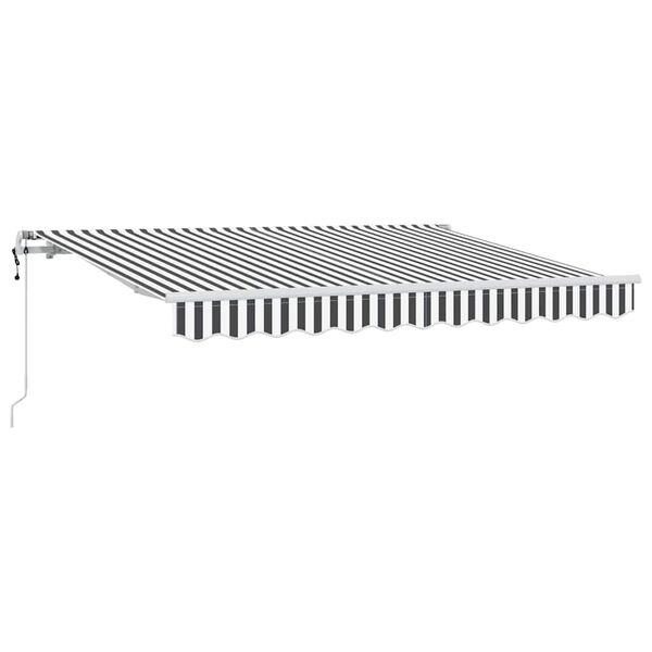vidaXL Toldo Retr&aacute;ctil Antracita 250 x 200 cm tela