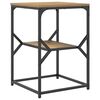 vidaXL Mesa lateral Roble artesanal 41 x 40 x 60 cm