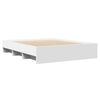 vidaXL Estructura de cama madera de ingeniería blanca 150x200 cm