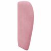 vidaXL Oreja de cabecero Rosa 40 x 23 x 6 cm Terciopelo