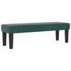 vidaXL Cama tipo Box Spring Verde oscuro 120 x 200 cm Terciopelo