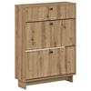 vidaXL Armario Zapatero EDE 78 x 24 x 103 cm Madera de ingenier&iacute;a