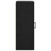 vidaXL Armario de pared Roble Negro 34,5 x 34 x 90 cm