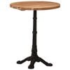vidaXL Mesa de bistr&oacute; madera maciza de acacia &Oslash;60x76 cm