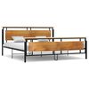 vidaXL Estructura de cama sin colch&oacute;n metal 200x200 cm
