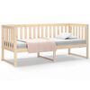 vidaXL Div&aacute;n sin colch&oacute;n 75x190 cm madera maciza de pino