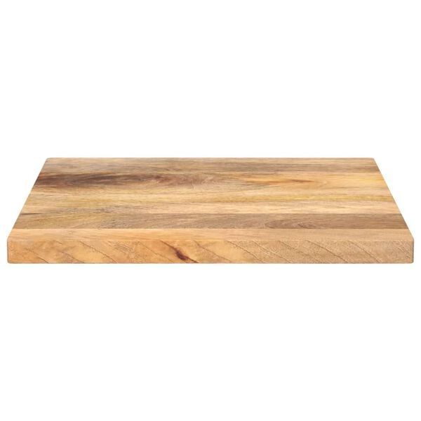 vidaXL Tablero de mesa cuadrado madera maciza de mango 60x60x2,5 cm