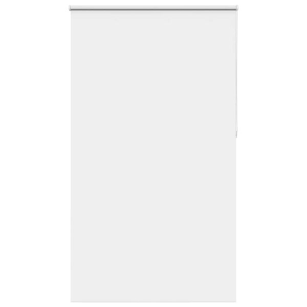 vidaXL Estor Enrollable Opaco Blanco 130x210 cm Tela Ancho 126,6 cm