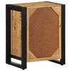 vidaXL Mesita de noche madera maciza mango 40x30x51 cm
