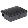 vidaXL Trampas para ratones 20 uds. negro 13x10x4 cm
