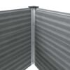 vidaXL Arriate de WPC gris 250x100x54 cm