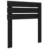 vidaXL Cabecero Roble Negro 100 cm Madera contrachapada