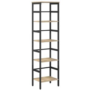 vidaXL Estante de libros Roble Sonoma 40 x 29,5 x 149 cm