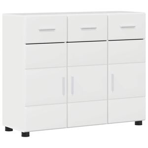 vidaXL Aparador FLORIN 88,5 x 30,5 x 73 cm brillante