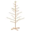 vidaXL &Aacute;rbol de Navidad de madera Natural 125 cm Madera maciza de pino