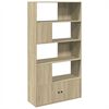 vidaXL Estanter&iacute;a de madera de ingenier&iacute;a roble Sonoma 100x36x189 cm