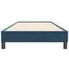 vidaXL Cama box spring sin colch&oacute;n azul oscuro terciopelo 100x220 cm