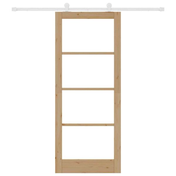 vidaXL Puerta Corredera ORKDAL Natural 86 x 211 cm