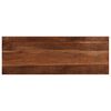 vidaXL Tablero mesa rectangular madera maciza reciclada 140x50x2,5 cm