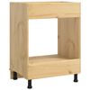 vidaXL Armario SKI Marr&oacute;n Miel 60 x 46 x 81 cm Madera de pino macizo