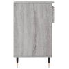 vidaXL Mueble zapatero madera contrachapada gris Sonoma 102x36x60 cm