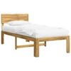 vidaXL Estructura de Cama Individual con Cabecera ROSTOCK Blanco