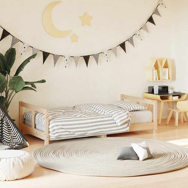 vidaXL Estructura de cama para ni&ntilde;os madera maciza de pino 80x160 cm