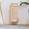 vidaXL Puerta de armario de lamas 61,5x29,5 cm madera de pino