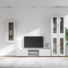 vidaXL Conjunto de mueble de TV con caj&oacute;n FLORIN Madera de ingenier&iacute;a