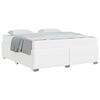 vidaXL Estructura de cama con colch&oacute;n 180 x 200 cm tela