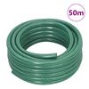 vidaXL Carrete de manguera de pie con set racores PVC verde 0,5" 50 m