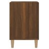 vidaXL Mueble para TV madera contrachapada marrón roble 100x35x55 cm