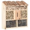 vidaXL Hotel de insectos madera de abeto 30x10x30 cm