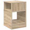 vidaXL Mesa Auxiliar 2 pcs Roble Sonoma 30,5 x 30 x 45 cm