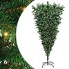 vidaXL &Aacute;rbol de Navidad artificial preiluminado al rev&eacute;s con juego de bolas