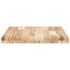 vidaXL Encimera tocador ba&ntilde;o madera acacia sin tratar 120x50x4 cm