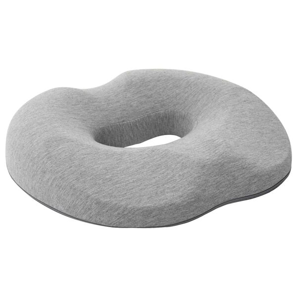 vidaXL Almohada para el asiento Gris Claro 42 x 36,5 x 8 cm