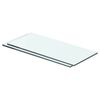 vidaXL Estantes 2 unidades panel de vidrio transparente 40x12 cm