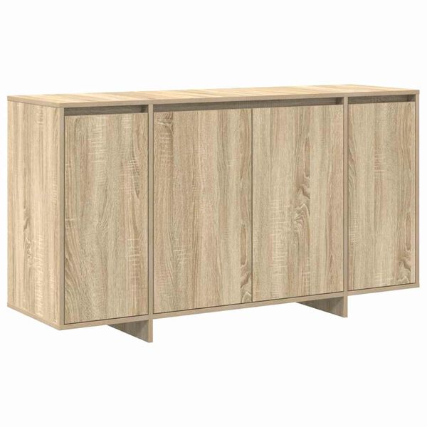 vidaXL Aparador Roble Sonoma 135 x 41 x 75 cm Madera de ingenier&iacute;a