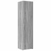vidaXL Aparador de madera de ingenier&iacute;a gris Sonoma 45x42,5x185 cm