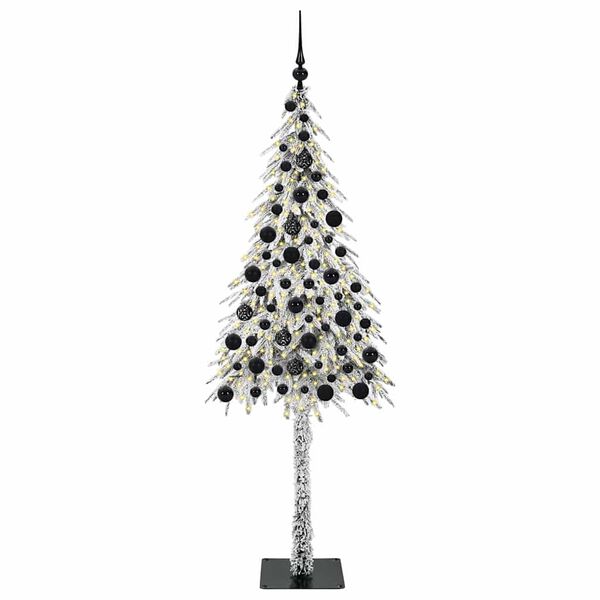 vidaXL Árbol de Navidad con 300 LED con soporte 180 cm PE y Acero