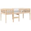 vidaXL Cama para ni&ntilde;os sin colch&oacute;n madera maciza de pino 90x200 cm