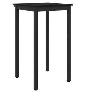 vidaXL Mesa de barra de pie Madera de ingenier&iacute;a Cuadrado