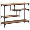 vidaXL Mesa Consola Madera vieja 100 x 30 x 75 cm Madera de ingenier&iacute;a