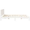 vidaXL Estructura de cama 140 x 210 cm Madera de pino macizo