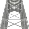 vidaXL Jardinera arriate acero galvanizado plata 332x40x68 cm