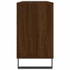 vidaXL Mueble de ba&ntilde;o madera de ingenier&iacute;a roble marr&oacute;n 80x33x60 cm