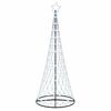 vidaXL &Aacute;rbol de Navidad LED Fr&iacute;o 250 cm Metal