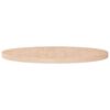 vidaXL Superficie de mesa redonda madera de roble sin tratar &Oslash;90x4 cm